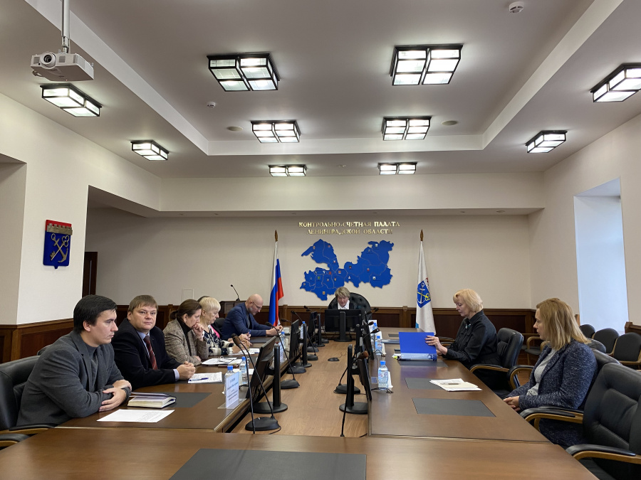 Состоялось заседание Коллегии Контрольно-счетной палаты Ленинградской области