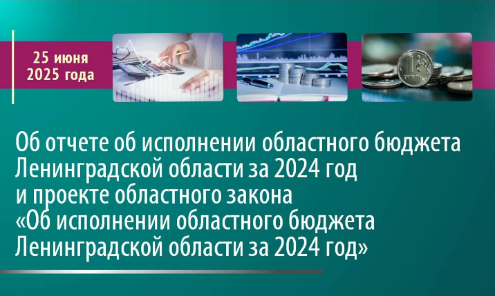 Отчет об исполнении бюджета Ленинградской области за 2024 год