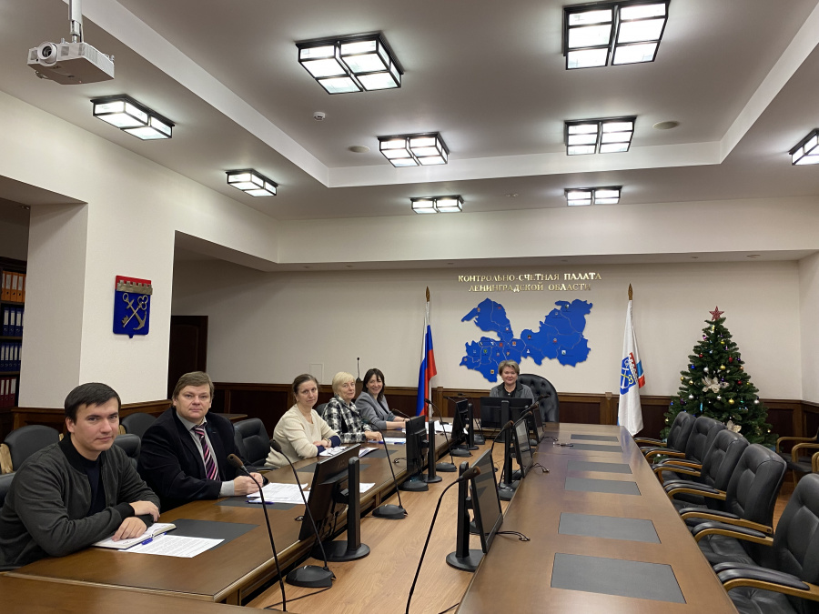 Итоговое заседание Коллегии Контрольно-счетной палаты Ленинградской области Итоговое заседание Коллегии Контрольно-счетной палаты Ленинградской области