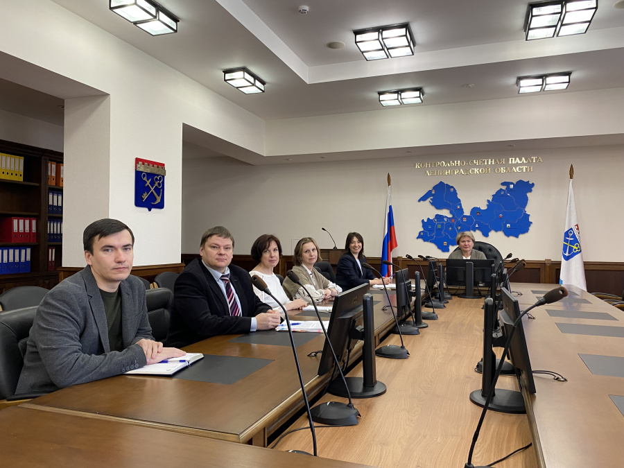 Заседание Коллегии Контрольно-счетной палаты Ленинградской области Заседание Коллегии Контрольно-счетной палаты Ленинградской области